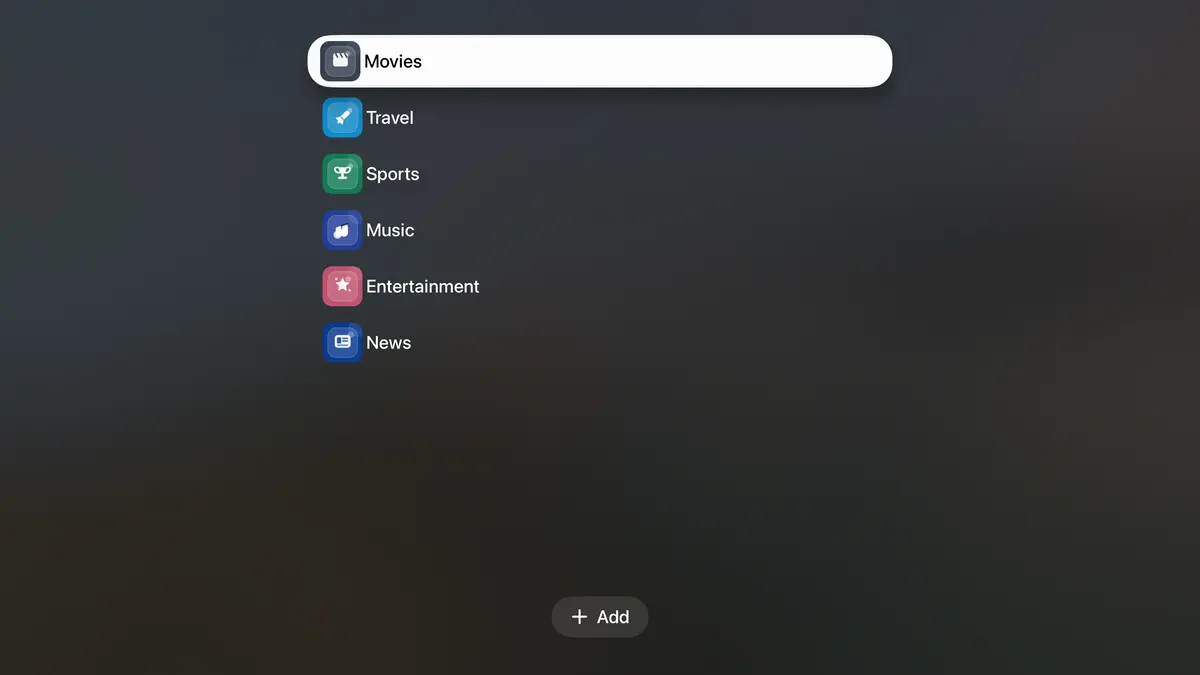 Hi IPTV Player Apple TV App Store screenshot showing playlists in light mode